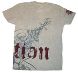 Pollution Clothing Flocked Shirt (back)