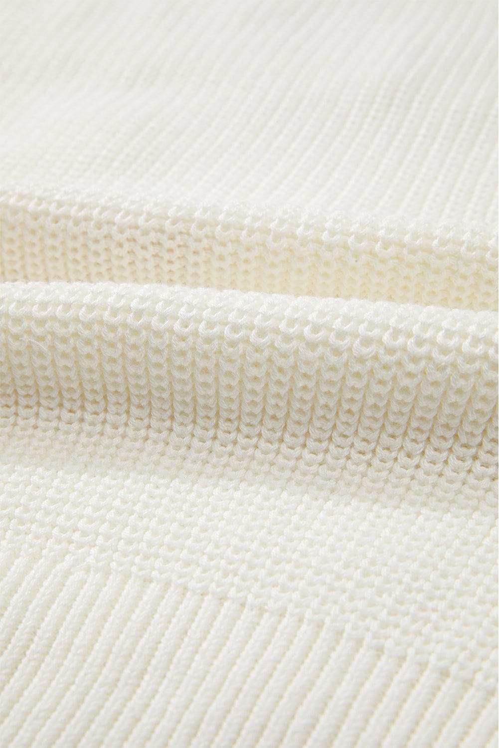 MERRY & BRIGHT Round Neck Sweater - Trendsi - Flyclothing LLC
