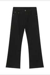 Mid Rise Jeans with Pockets - Trendsi - Flyclothing LLC
