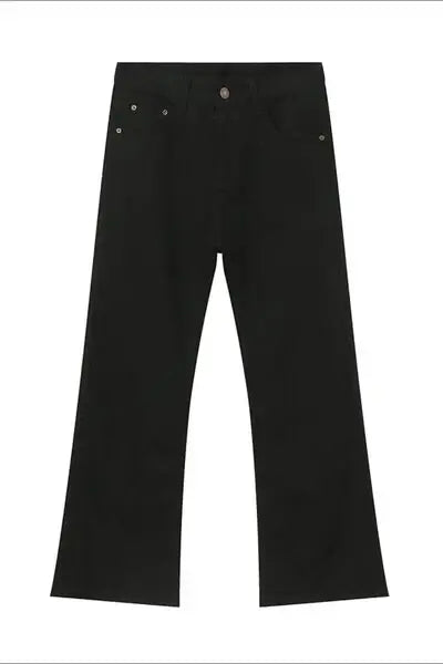 Mid Rise Jeans with Pockets - Trendsi - Flyclothing LLC
