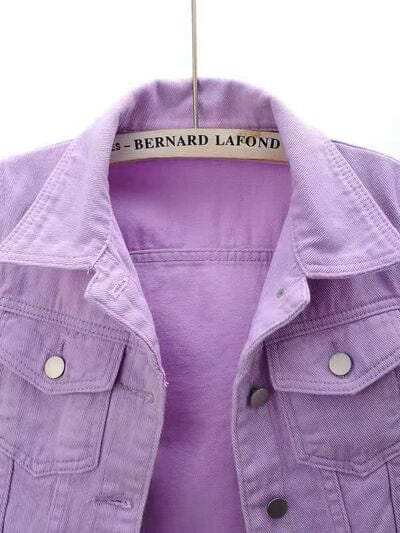 Full Size Cropped Denim Jacket Plus Size - Trendsi - Flyclothing LLC