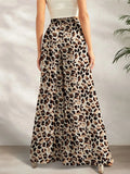 Printed Wide Leg Pants - Trendsi