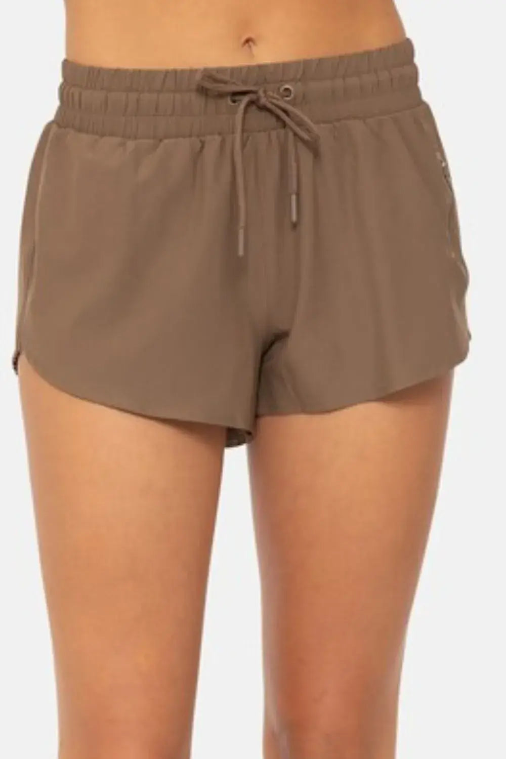 MONO B Drawcord Mini Shorts - Trendsi - Flyclothing LLC