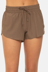 MONO B Drawcord Mini Shorts - Trendsi - Flyclothing LLC
