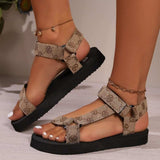 Open Toe Platform Sandals - Trendsi - Flyclothing LLC