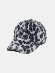 Fuzzy Acrylic Baseball Cap - Trendsi