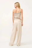 And The Why High-Rise Wide Leg Linen Blended Pants - Trendsi - Flyclothing LLC