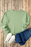 High-Low Round Neck Long Sleeve Sweatshirt - Trendsi - Flyclothing LLC