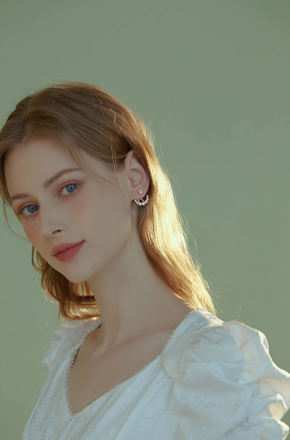 Stud Ear Jacket Earrings - Wimsico - Flyclothing LLC