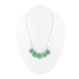 Dani Aventurine and Pearl Necklace - Barse Jewelry