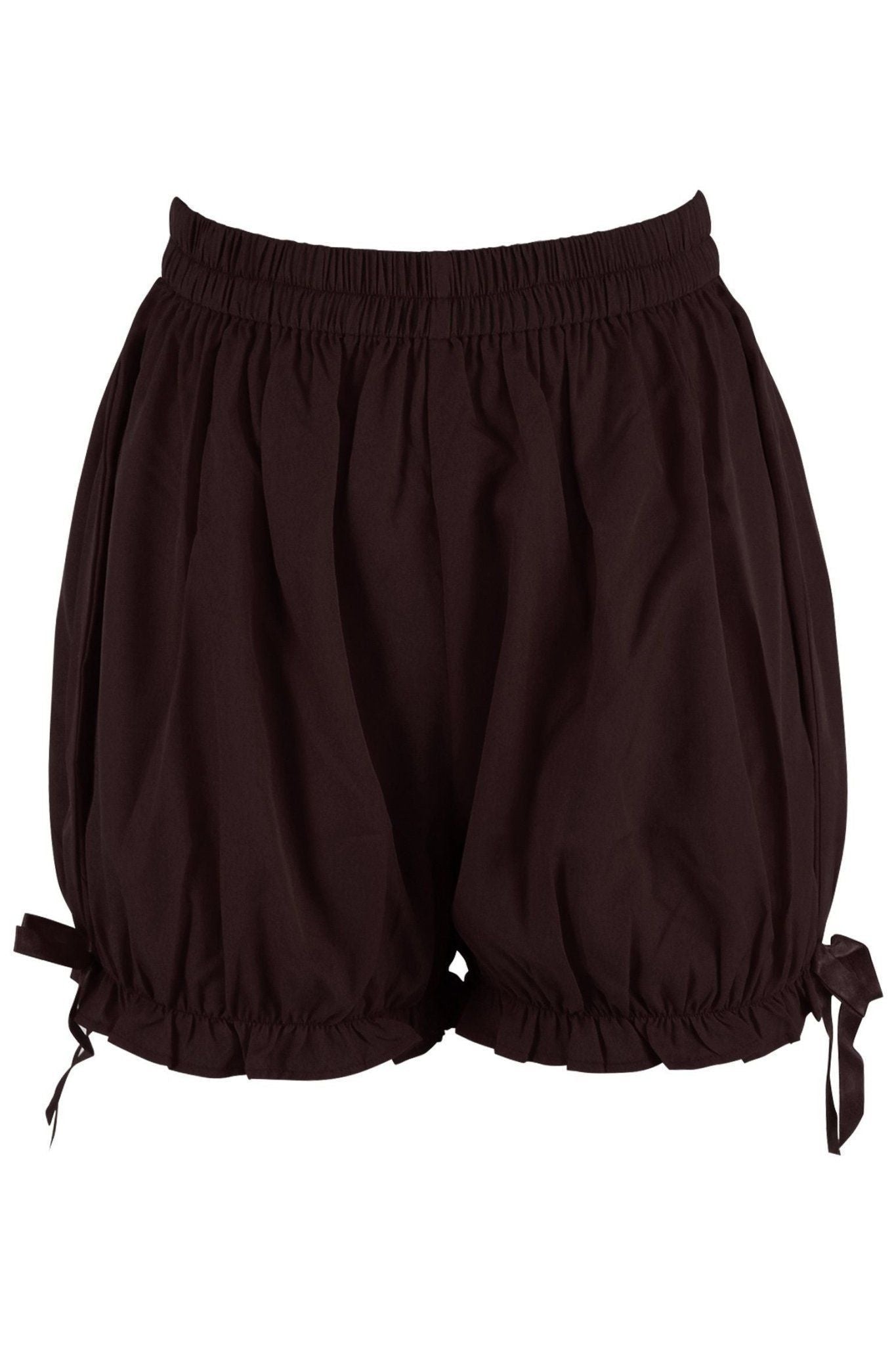 Daisy Corsets Dark Brown Crepe Bloomers - Daisy Corsets