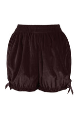 Daisy Corsets Dark Brown Velvet Bloomers - Daisy Corsets