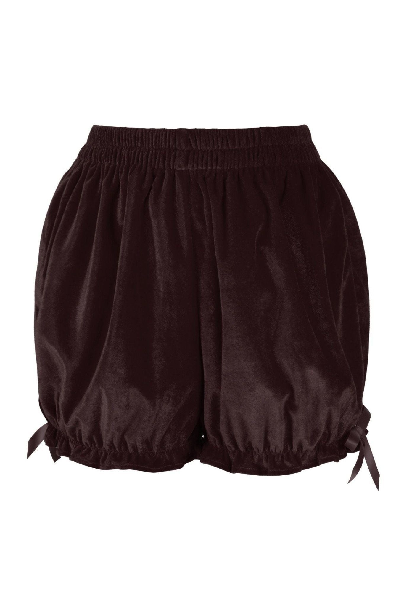 Daisy Corsets Dark Brown Velvet Bloomers - Daisy Corsets