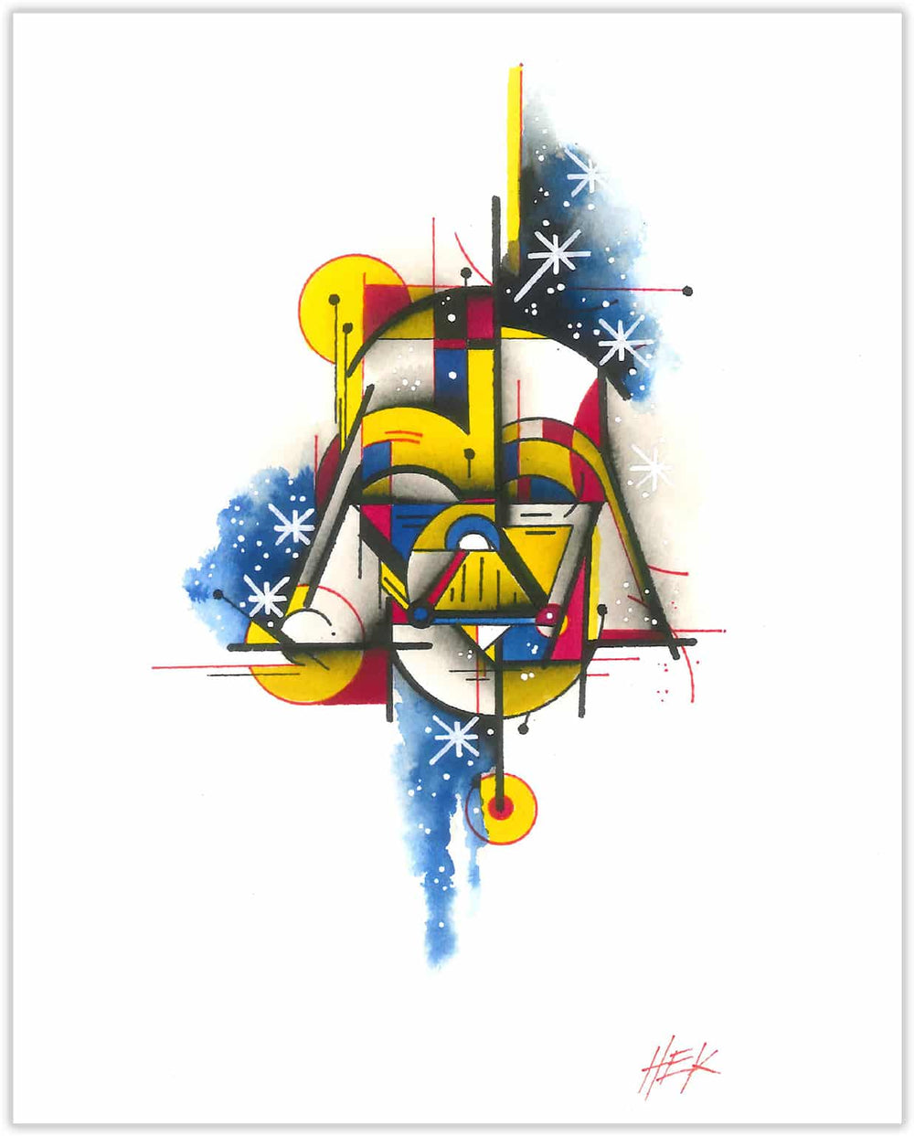 Black Market Art Company Dark Side Print