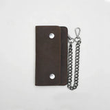 SMALL TRUCKER - Vegetable Tanned Leather Wallet - First Manufacturing Company - Flyclothing LLC