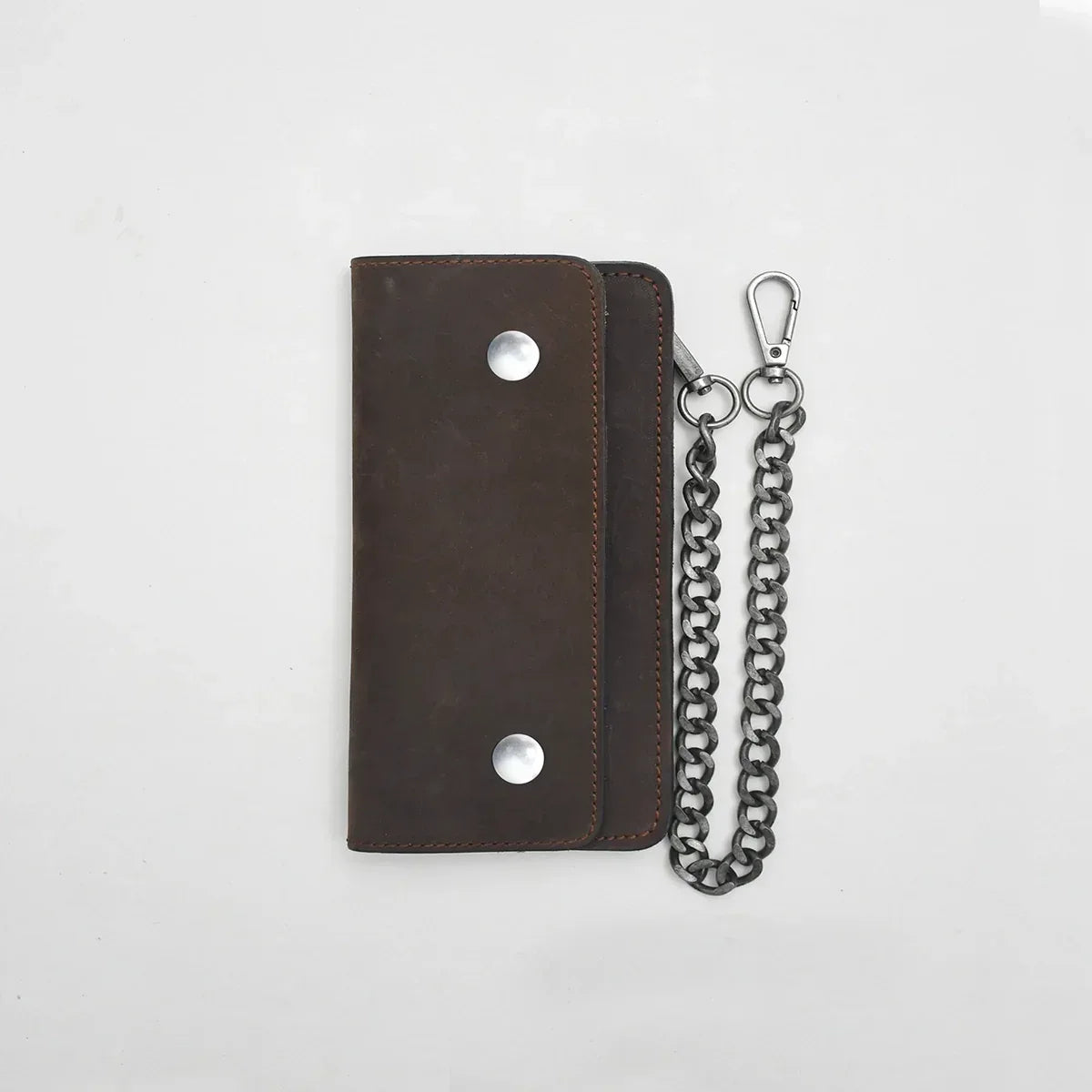 SMALL TRUCKER - Vegetable Tanned Leather Wallet - First Manufacturing Company - Flyclothing LLC
