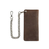 LARGE TRUCKER - Vegetable Tanned Leather Wallet - First Manufacturing Company - Flyclothing LLC