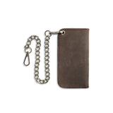SMALL TRUCKER - Vegetable Tanned Leather Wallet - First Manufacturing Company - Flyclothing LLC
