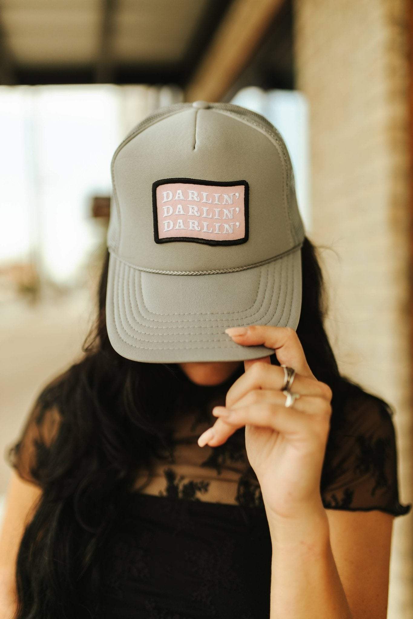 Darlin' Patch Trucker Hat - Wild Junkie - Flyclothing LLC