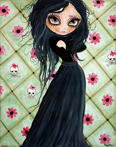 Black Market Art Company Day of the Dead No. 3 Print - Black Market Art Company - Flyclothing LLC