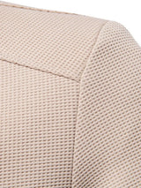 Men's Waffle Knit Baseball Collar Zip Up Jacket - Trendsi - Flyclothing LLC