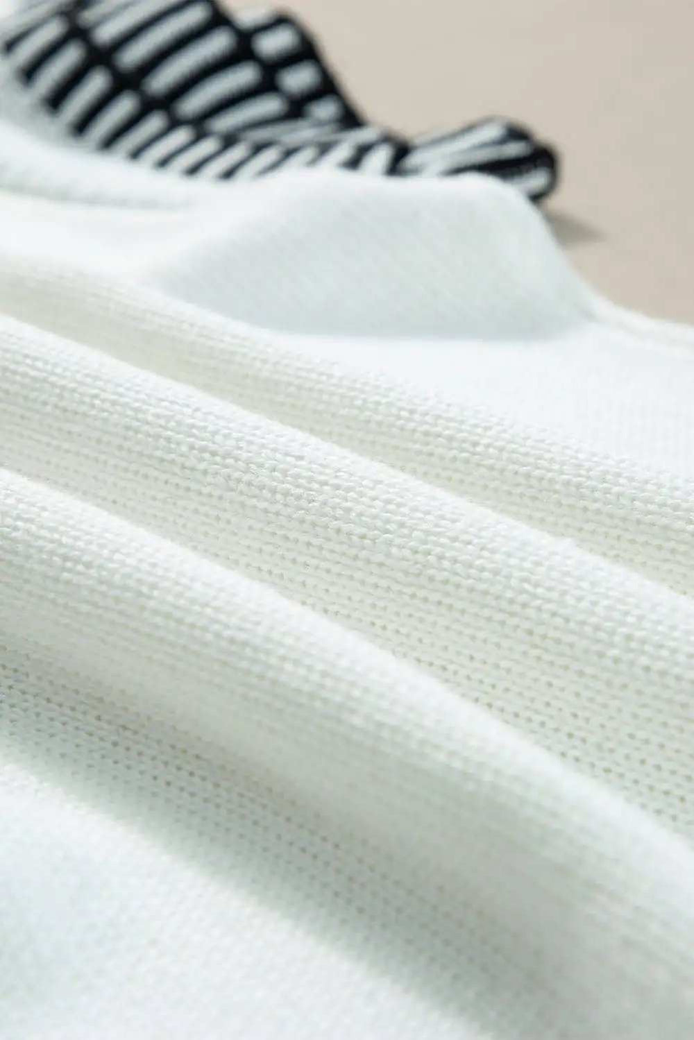 Round Neck Short Sleeve Knit Top - Trendsi - Flyclothing LLC