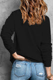 Pumpkin Graphic Round Neck Dropped Shoulder Sweatshirt - Trendsi - Flyclothing LLC