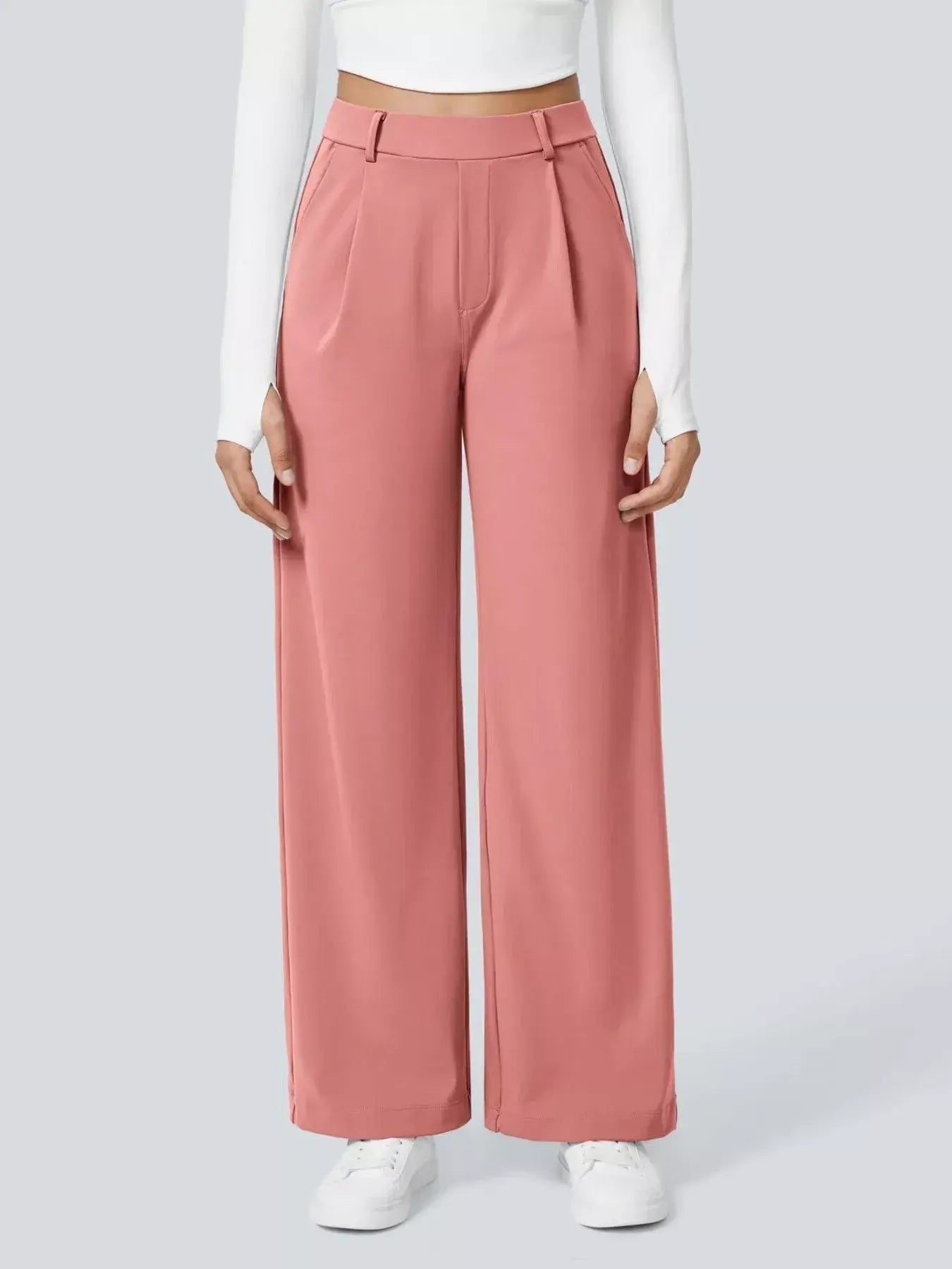 Wide Leg Pants - Trendsi - Flyclothing LLC