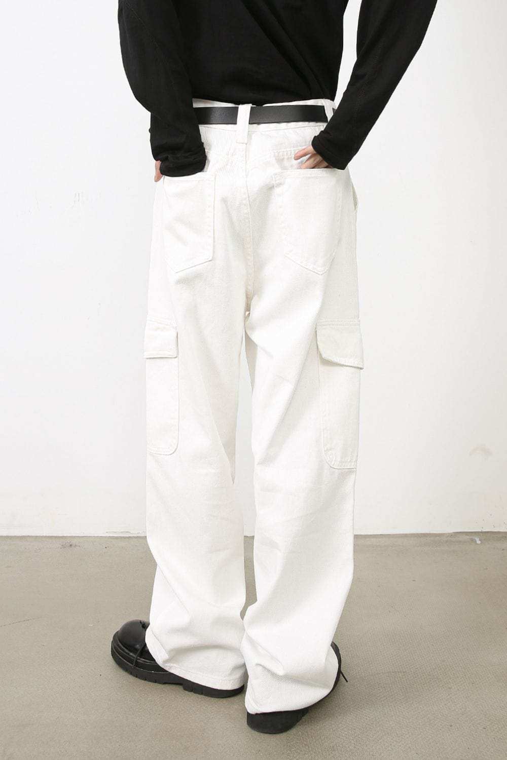 Men's Loose Fit Cargo Jeans - Trendsi - Flyclothing LLC