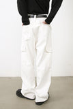 Men's Loose Fit Cargo Jeans - Trendsi
