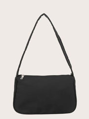 Butterfly Chain Polyester Handbag - Trendsi