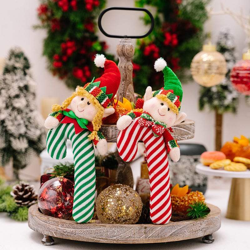 Christmas Candy Cane Hanging Ornament - Trendsi - Flyclothing LLC