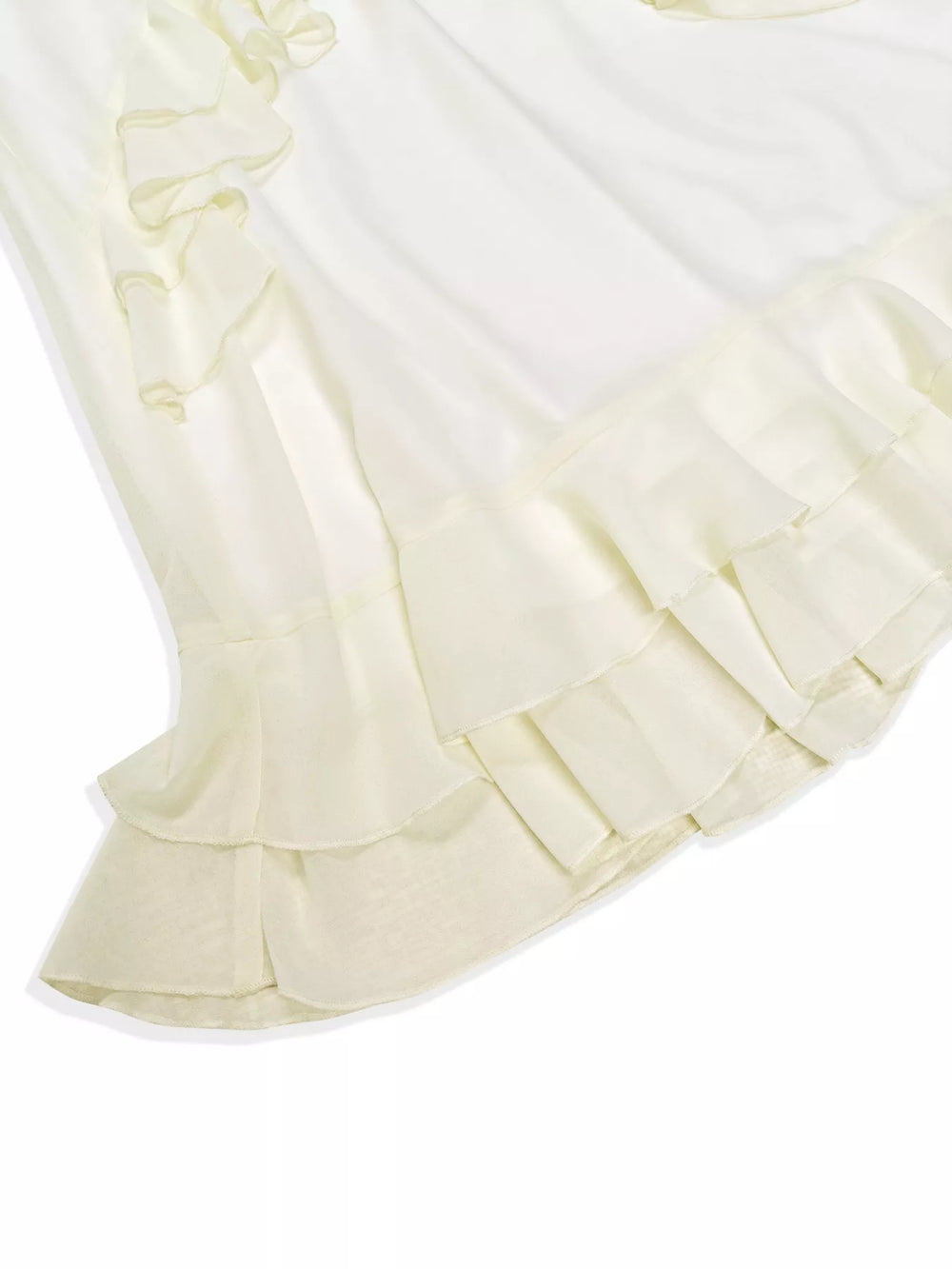 Ruffle Trimmed Long Sleeve Mini Dress - Trendsi - Flyclothing LLC