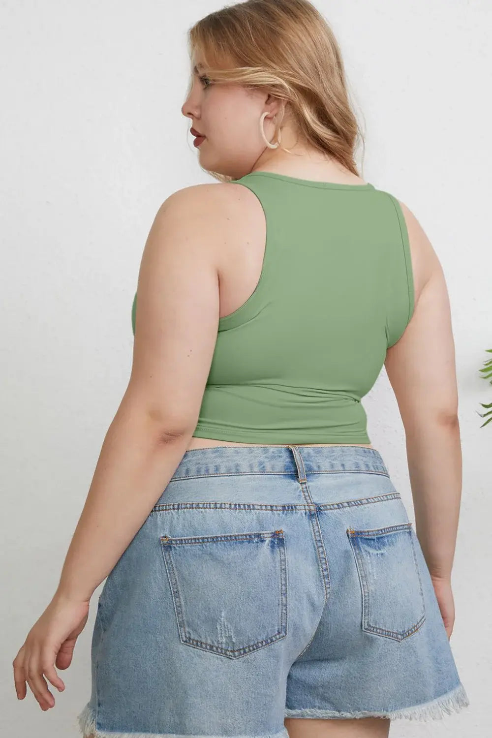Basic Bae Full Size Round Neck Slim Tank - ShopBasicbae - Flyclothing LLC