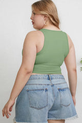 Basic Bae Full Size Round Neck Slim Tank - ShopBasicbae - Flyclothing LLC