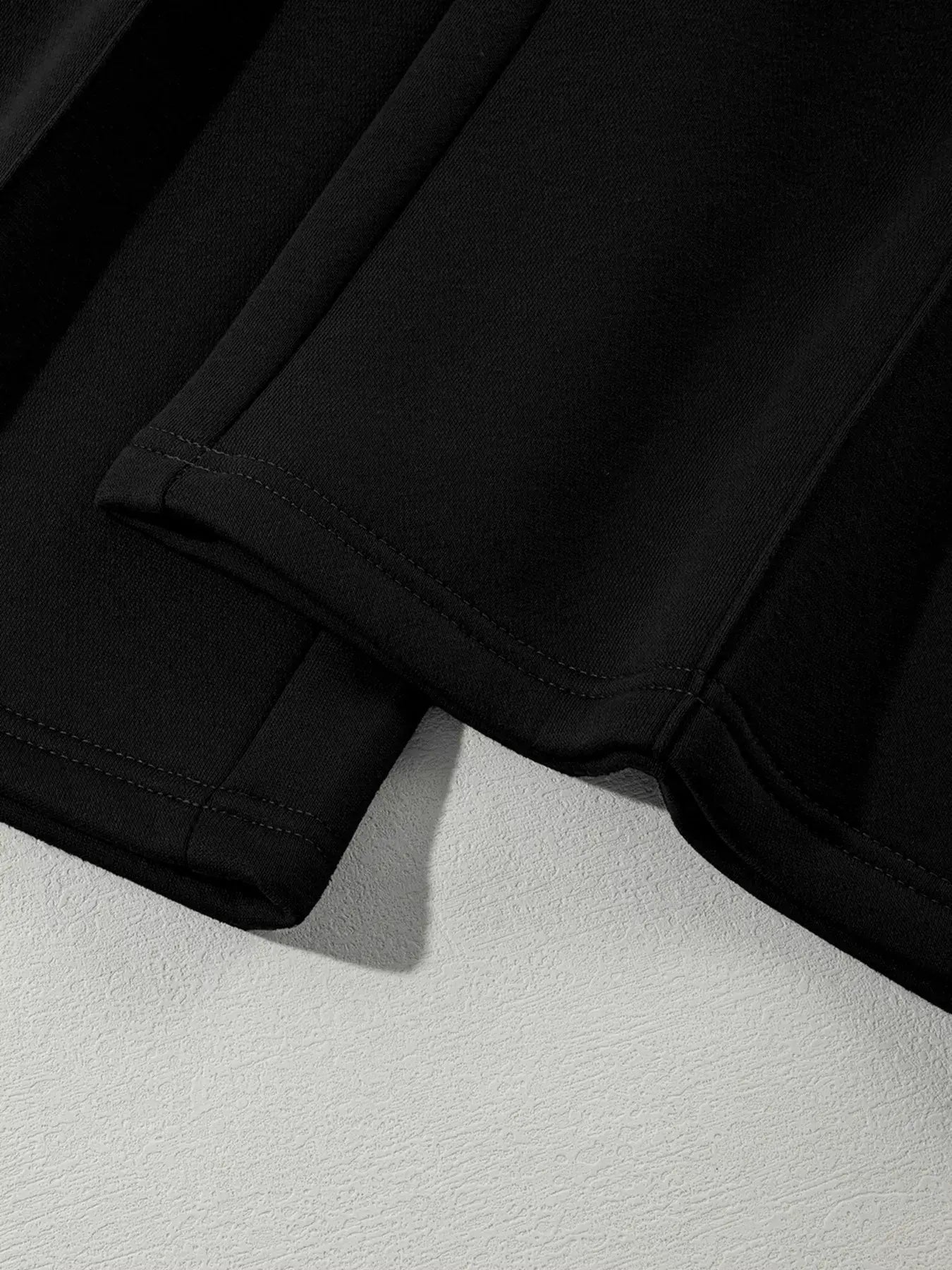 Drop Shoulder Zip Up Jacket and Drawstring Pants Active 2pcs Set - Trendsi - Flyclothing LLC