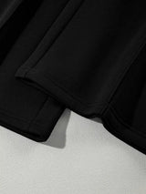 Drop Shoulder Zip Up Jacket and Drawstring Pants Active 2pcs Set - Trendsi - Flyclothing LLC