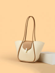 PU Leather Shoulder Bag with Pouch - Trendsi