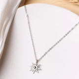 Sunburst Pendant Necklace - Trendsi - Flyclothing LLC