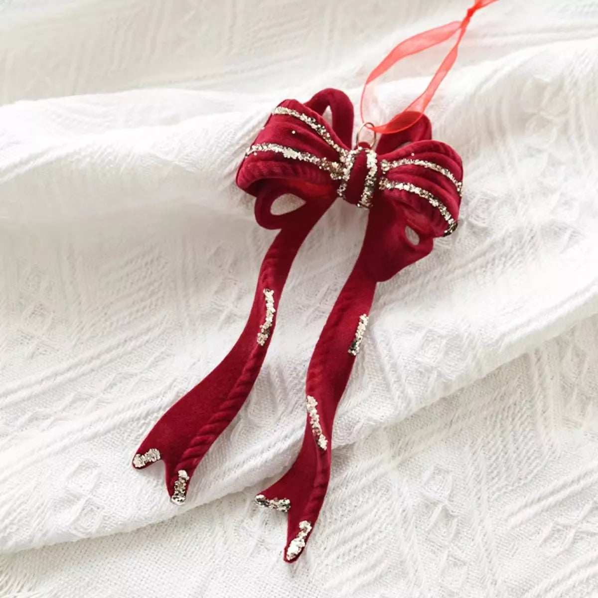 Christmas Velvet Hanging Ornament - Trendsi - Flyclothing LLC