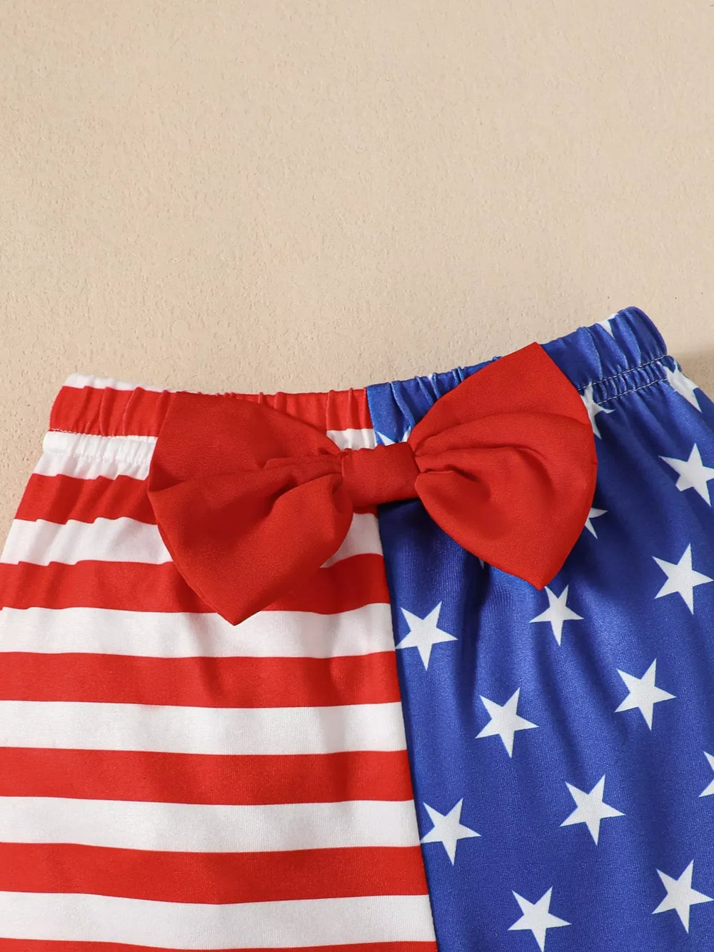 Children's Patriotic Tank and Pants Outfit Set with Hat - Trendsi - Flyclothing LLC