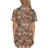 Baha Ranch Cowboy Country Women's Western Pajama Set