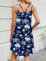 Printed Scoop Neck Cami Dress - Trendsi - Flyclothing LLC