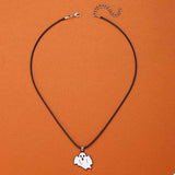Halloween Ghost Pendant Necklace - Trendsi - Flyclothing LLC