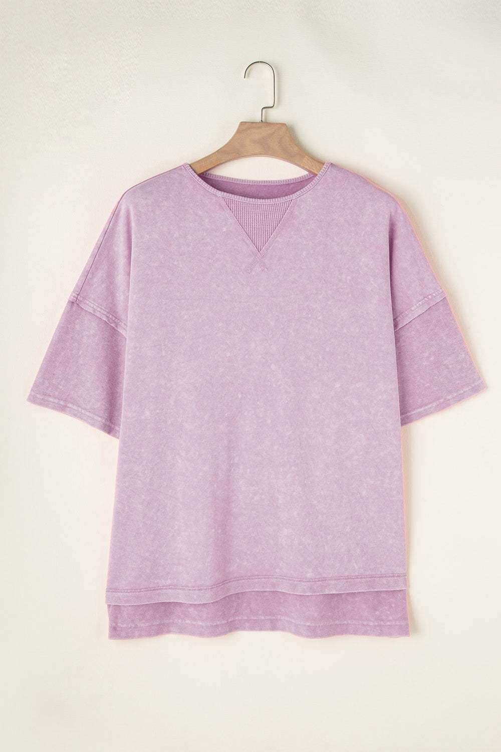 Plus Size Round Neck Half Sleeve T-Shirt - Trendsi - Flyclothing LLC