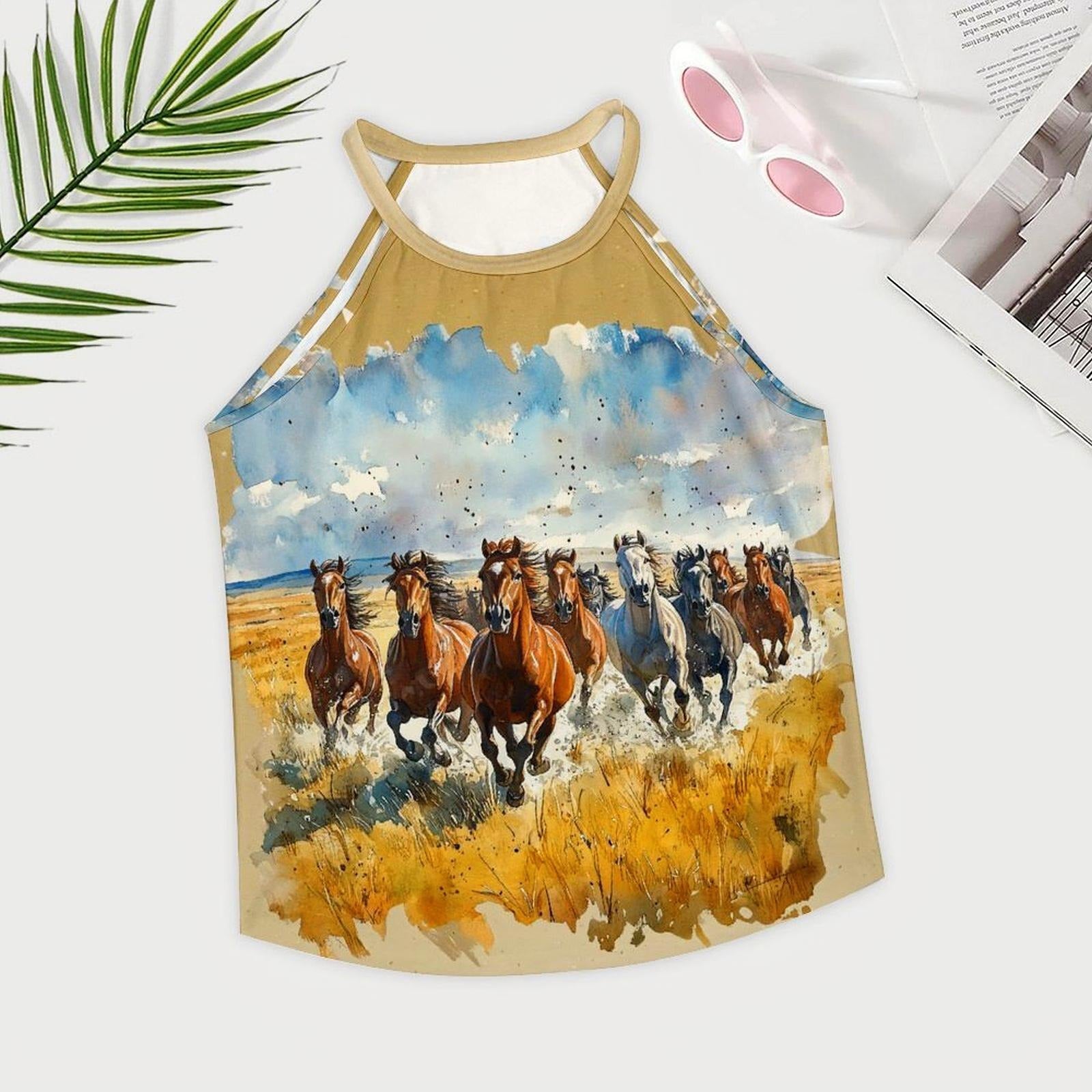 Baha Ranch Wild Horses Tank Top