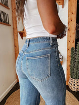 High-Waisted Wide Leg Jeans - Trendsi - Flyclothing LLC