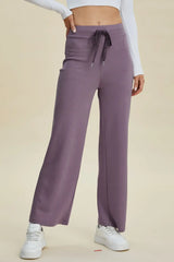 Basic Bae Full Size Air Scuba Drawstring Wide Leg Pants - ShopBasicbae - Flyclothing LLC