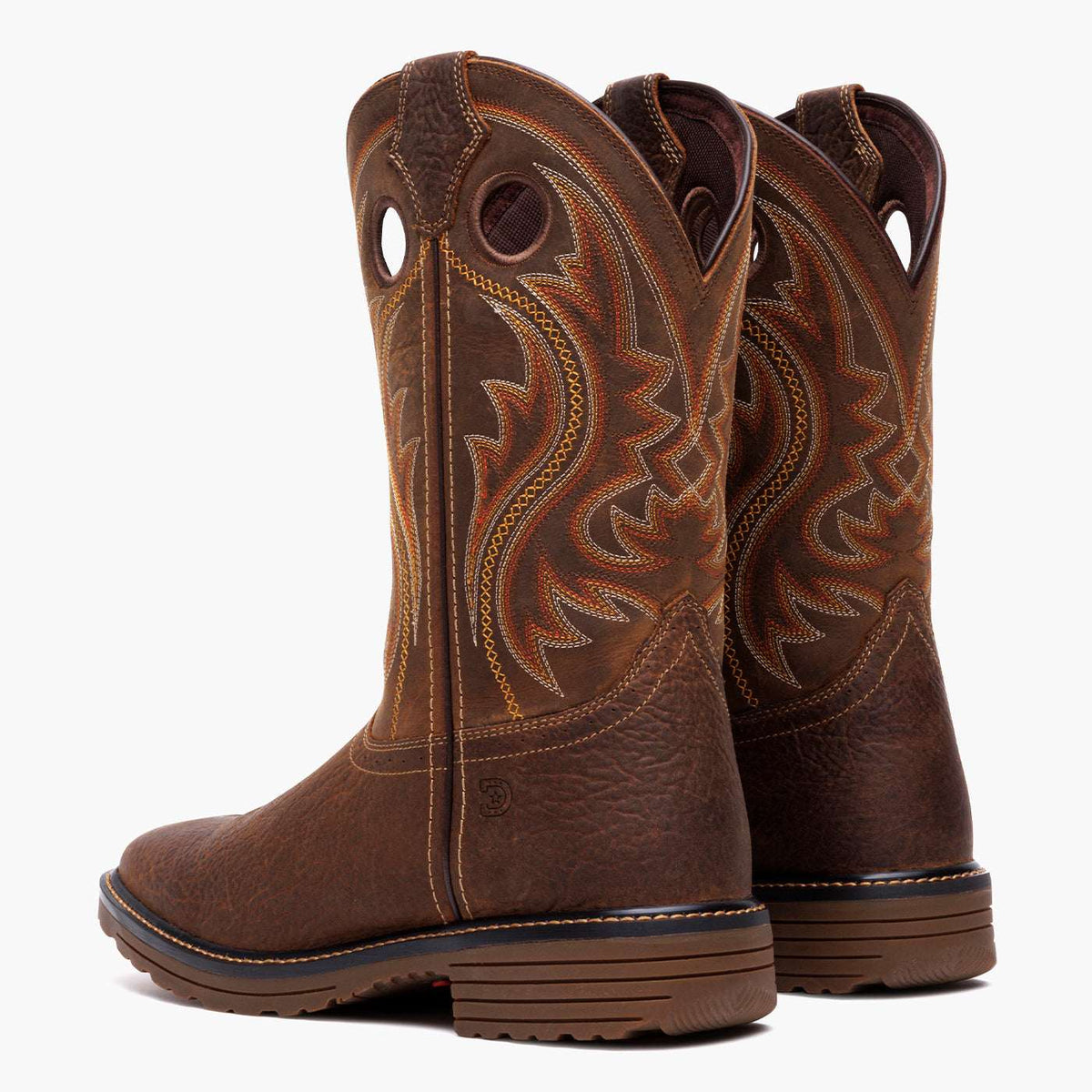 Durango Workhorse Work Boot Bark Brown/Glazed Cognac