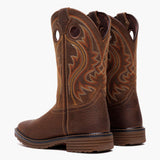 Durango Workhorse Work Boot Bark Brown/Glazed Cognac